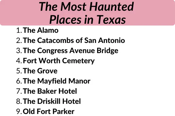The Most Haunted Places in Texas